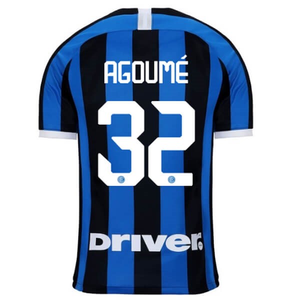 Camiseta Inter Milan NO.32 Agoumé 1ª Kit 2019 2020 Azul